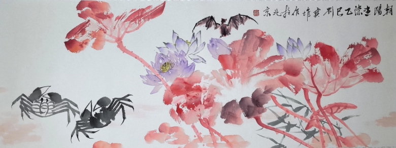 刘宝堆:为什么用红色画荷叶更受欢迎