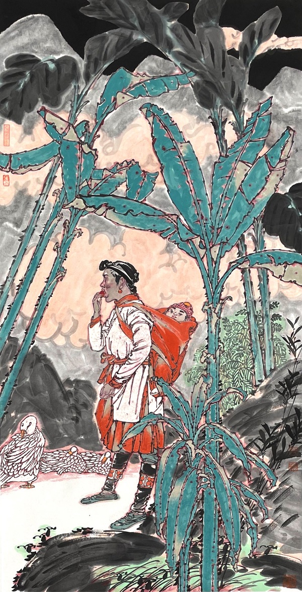 10.陈孟昕 苗山春韶 68x138cm.jpeg